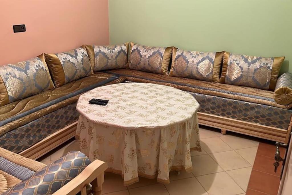 3 Zimmer Wohnung Corniche Nador Sidi Ali- Am Meer & Wifi Esterno foto